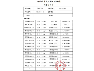 六水氯化钪4N