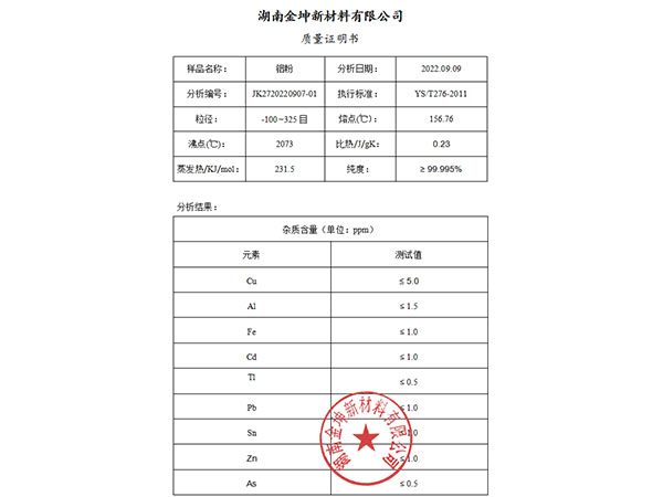 铟粉